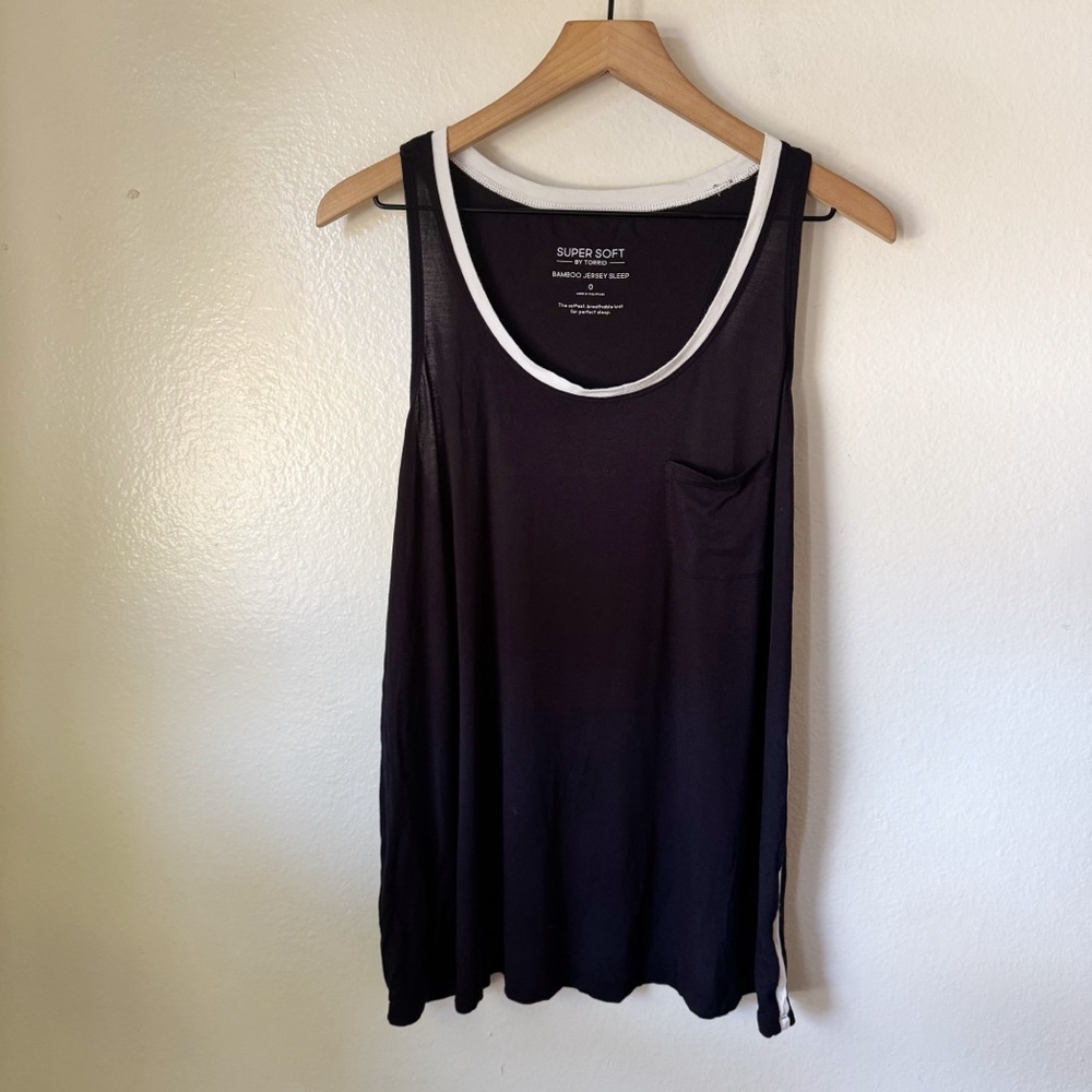 Torrid | Super Soft Bamboo Side Stripe Tank